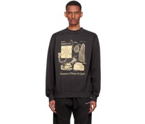 Black Cotton Sweatshirt