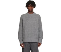 Gray Oversized Sweater