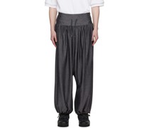 Gray Extreme Rush Trousers