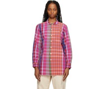Multicolor Rounded Collar Shirt