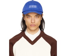 Blue Embroidered Cap
