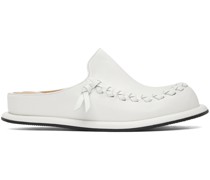 SSENSE Exclusive White Freed Loafers
