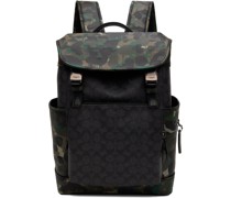 Gray & Green League Backpack