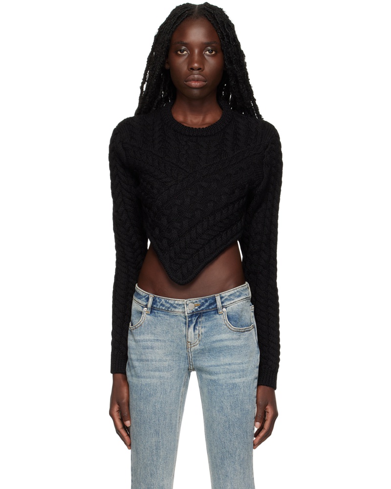 Miaou Damen Black Vela Turtleneck