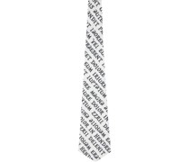 White Calcium Tie