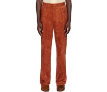 Orange Maceo Trousers