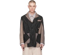 Brown & Black CY Blazer