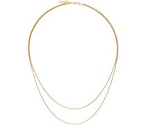 Gold Double Diana Necklace