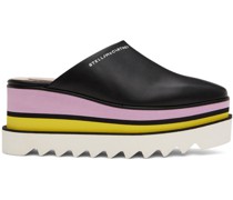 Black Sneak-Elyse Platform Loafers