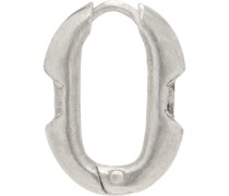 Silver Deco Extra Small Link Single Earring