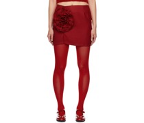 Red Fabrizia Miniskirt