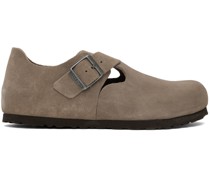 Taupe London Clogs