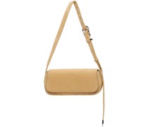 Beige Moto Bag