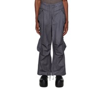 Blue Gocar Cargo Pants