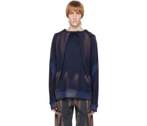 Navy Sun-Bleached Hoodie