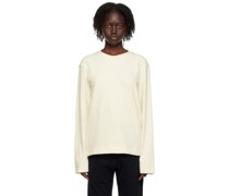 White Thrill Long Sleeve T-Shirt