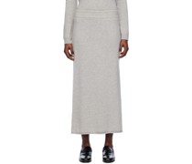 Grey Elin Maxi Skirt