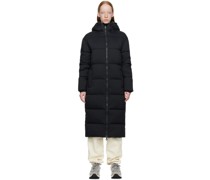 Black Long Puffer Coat