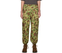 Khaki Camouflage Utility Trousers