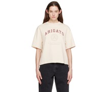 Beige 'Arigato University' T-Shirt