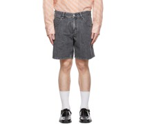 SSENSE Exclusive Black Denim Shorts
