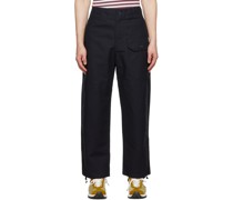 Navy Deck Cargo Pants