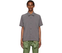Gray Zip PK Shirt