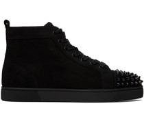 Black Lou Spikes Sneakers