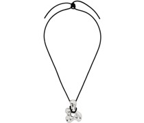 Silver & Black Simone Bodmer-Turner Edition Gertrude Pendant Necklace