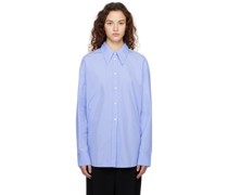 SSENSE Exclusive Blue Viola Shirt