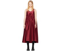 Burgundy Tracey Midi Dress