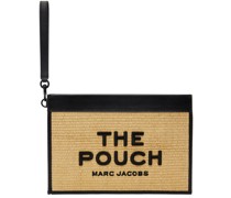 Beige 'The Woven Large' Clutch