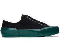 Black Vulcanized Sneakers