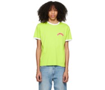 Green Embroidered T-Shirt