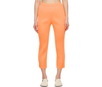Orange Thicker Bottoms 1 Trousers