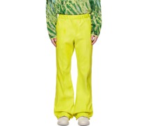 Yellow Flared Trousers