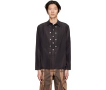 Black Bleached Shirt