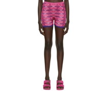 SSENSE Exclusive Pink & Purple Jersey Shorts