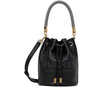 Black 'The Leather Bucket' Bag