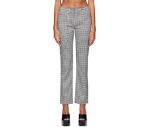 SSENSE Work Capsule – Black & White Tommy Trousers