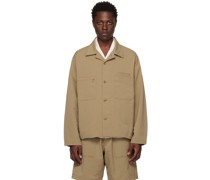 Tan Button Jacket