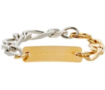 Gold & Silver Bold Figaro Bracelet
