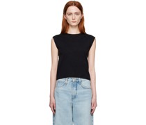 Black 'Le High Rise' Tank Top