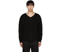 SSENSE Exclusive Black Marquis Sweater