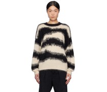 Black & Beige Sawyers Sweater
