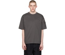 Gray Flap Pocket T-Shirt
