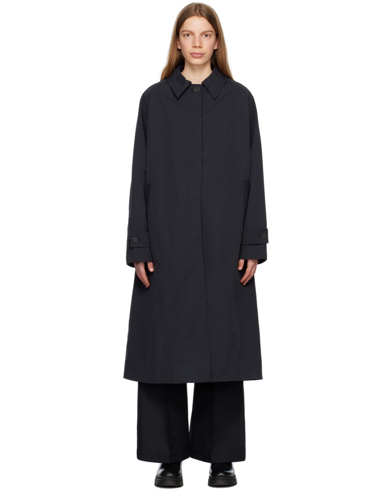 Studio Nicholson Damen Navy Holin Trench Coat