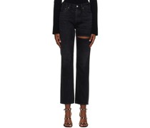 Black Lana Slice Jean