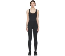 Black Nylon Unitard
