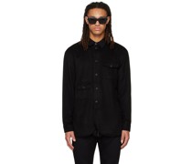 Black Army Overshirt